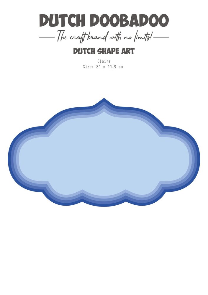 Dutch Doobadoo Dutch Shape Art A5 Claire (470.784.229) (OUTLET)