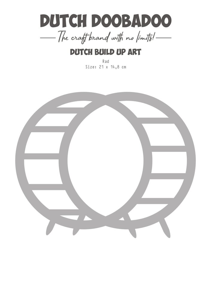 Dutch Doobadoo Dutch Card Art Build Up A5 Hamster Wheel (470.784.228) (OUTLET)