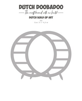 Dutch Doobadoo Dutch Card Art Build Up A5 Hamster Wheel (470.784.228) (OUTLET)