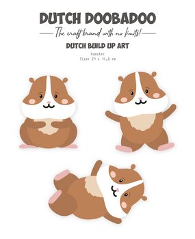 Dutch Doobadoo Dutch Card Art Build Up A5 Hamster (470.784.226) (OUTLET)