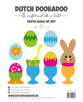 Dutch Doobadoo Dutch Card Art Build Up A5 Eggs (470.784.223) (OUTLET)