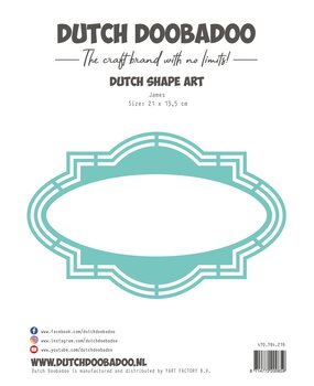 Dutch Doobadoo Dutch Shape Art A5 James (470.784.219) (OUTLET)