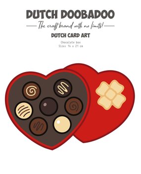 Dutch Doobadoo Dutch Card Art A5 Chocolate Box (470.784.200) (OUTLET)