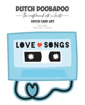 Dutch Doobadoo Dutch Card Art A5 Love Songs (470.784.199) (OUTLET)