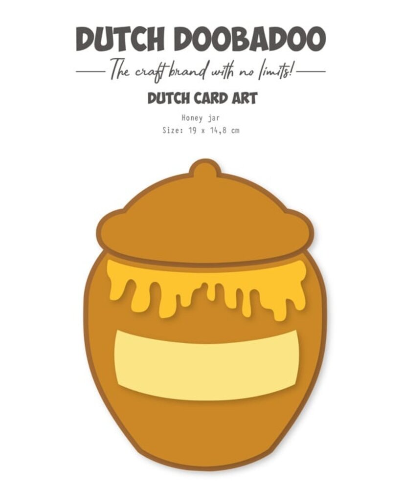 Dutch Doobadoo Dutch Card Art A5 Honey Jar (470.784.187) (OUTLET)