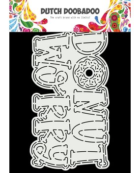 Dutch Doobadoo Dutch Card Art A5 Donut Worry (470.784.165) (OUTLET)
