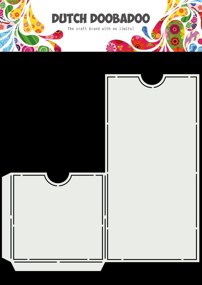 Dutch Doobadoo Dutch Card Art Slimline Label Pocket (470.784.043) (OUTLET)