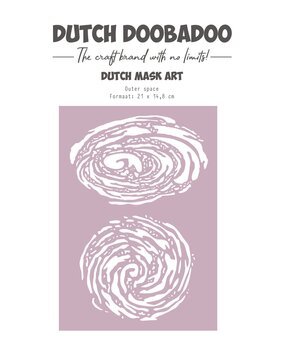 Dutch Doobadoo Outer Space Mask Art A5 Outer Space (470.715.180) (OUTLET)