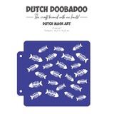 Dutch Doobadoo Waves at the Sea Mask Art A5 Visgraat (470.715.159) (OUTLET)