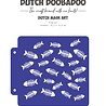 Dutch Doobadoo Waves at the Sea Mask Art A5 Visgraat (470.715.159) (OUTLET)