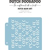 Dutch Doobadoo Waves at the Sea Mask Art A5 Grunge Chrevrons (470.715.155) (OUTLET)