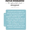 Dutch Doobadoo Outer Space Mask Art A5 Script (470.715.152) (OUTLET)