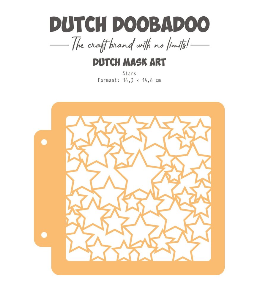 Dutch Doobadoo Outer Space Mask Art A5 Stars (470.715.151) (OUTLET)
