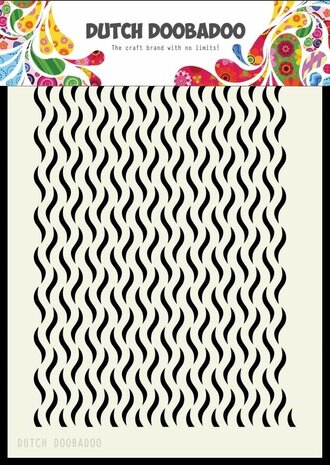 Dutch Doobadoo Dutch Mask Art A5 Floral Waves (470.715.125) (OUTLET)