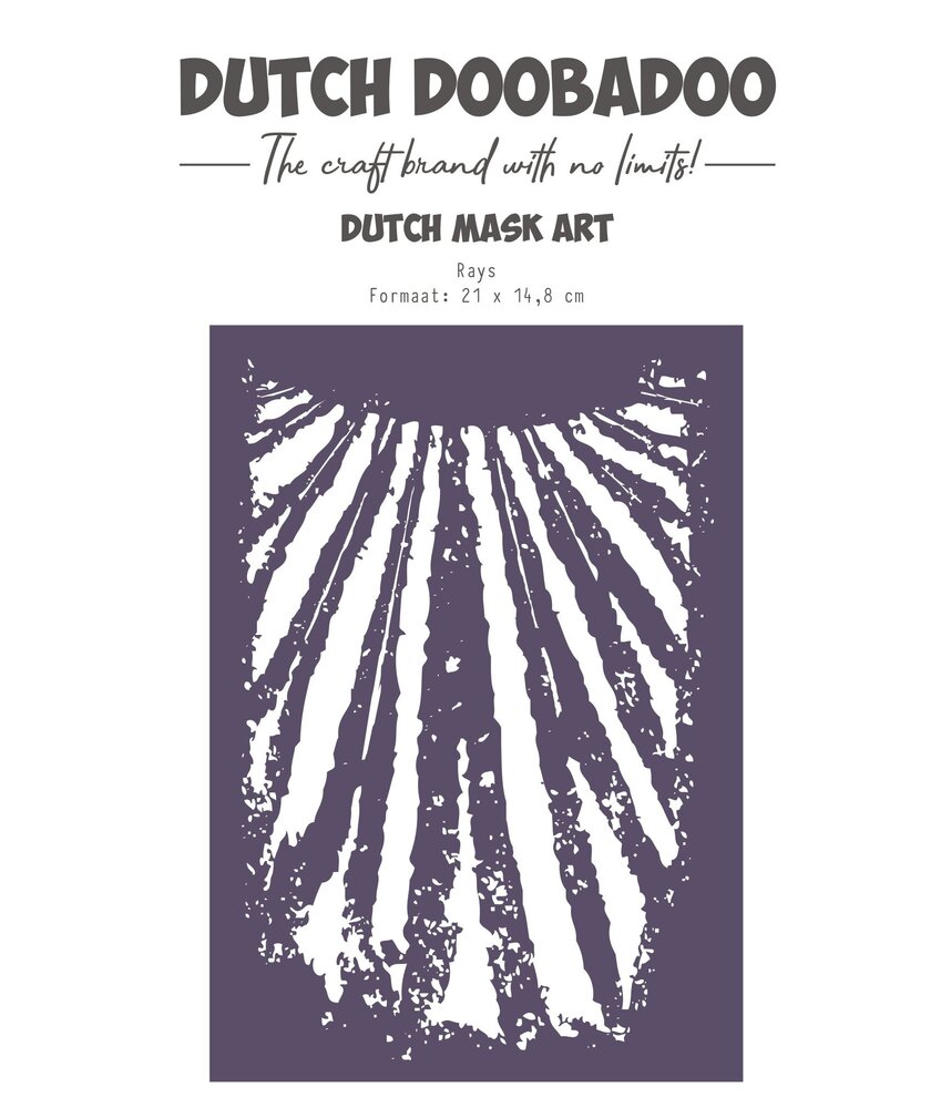 Dutch Doobadoo Outer Space Mask Art A5 Rays (470.715.027) (OUTLET)