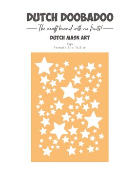 Dutch Doobadoo Outer Space Mask Art A5 Stars (470.715.014) (OUTLET)
