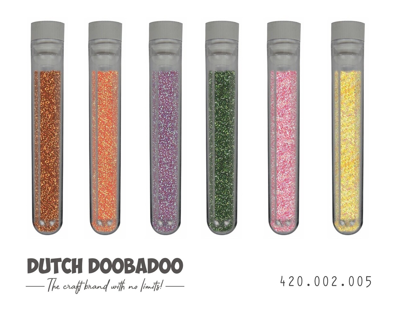 Dutch Doobadoo Glitter Set Happy Harvest (6pcs) (420.002.005) (OUTLET)