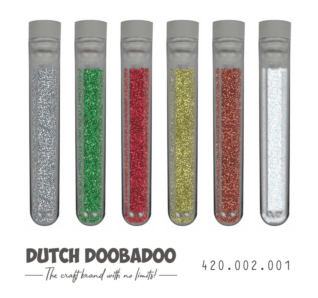 Dutch Doobadoo Glitter Set Winter (6pcs) (420.002.001) (OUTLET)