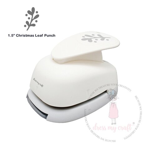 Dress My Craft Christmas Leaf Punch 1,5 Inch (DMCT5197) (OUTLET) Dress My Craft Christmas Leaf Punch 1,5 Inch (DMCT5197) (OUTLET)