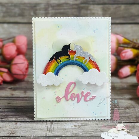 Dress My Craft Punch Unicorn 1.5 Inch (DMCT5109) (OUTLET)