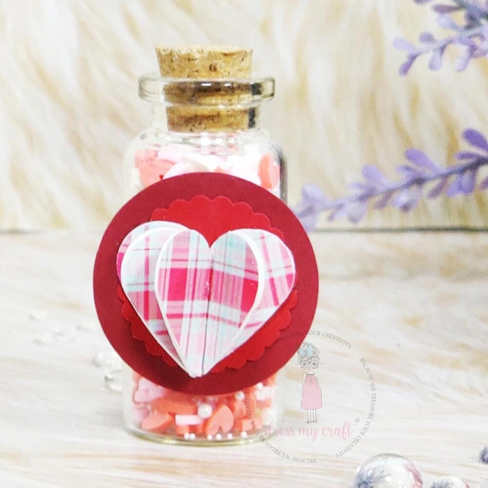 Dress My Craft Punch Scalloped Circle 1 Inch (DMCT5010) (OUTLET)