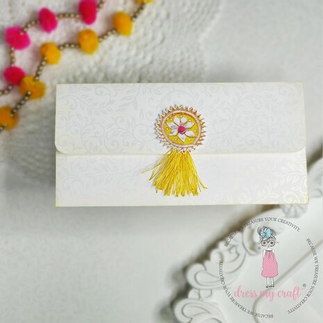 Dress My Craft Punch Scalloped Circle 1 Inch (DMCT5010) (OUTLET)