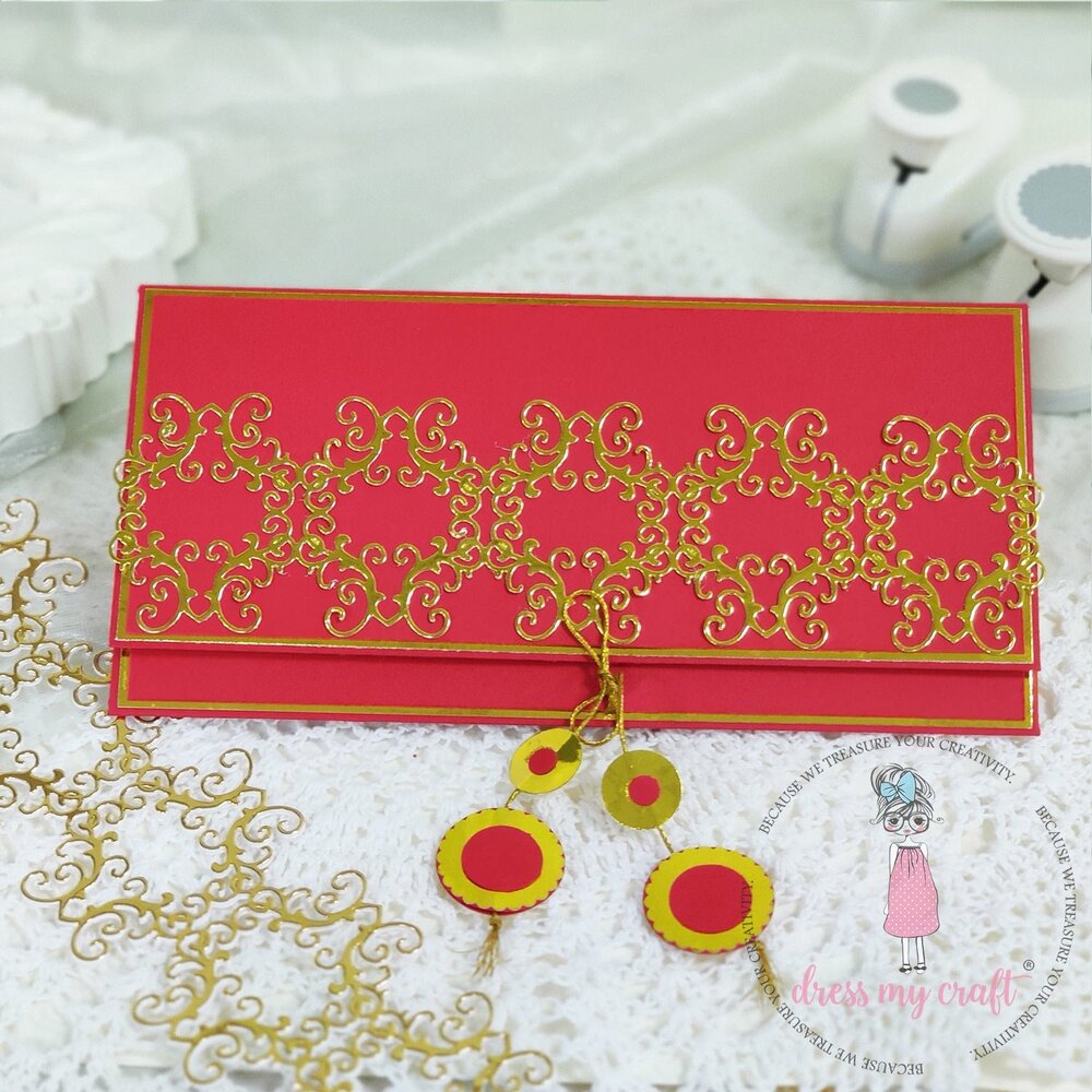 Dress My Craft Punch Scalloped Circle 1 Inch (DMCT5010) (OUTLET)