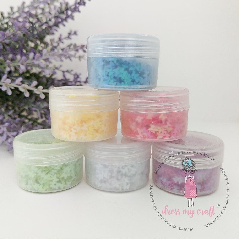 Dress My Craft Sequins Family Pack Butterfly 6x8g (DMCS4702) (OUTLET)