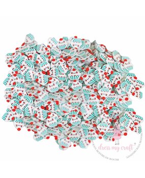 Dress My Craft Shaker Slices Smiling Cup Cake 8g (DMCS4383) (OUTLET)