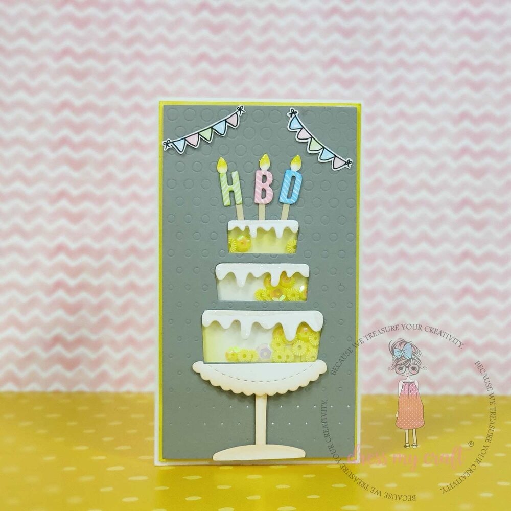 Dress My Craft Shaker Slices Pineapple Slices 8g (DMCS4075) (OUTLET)