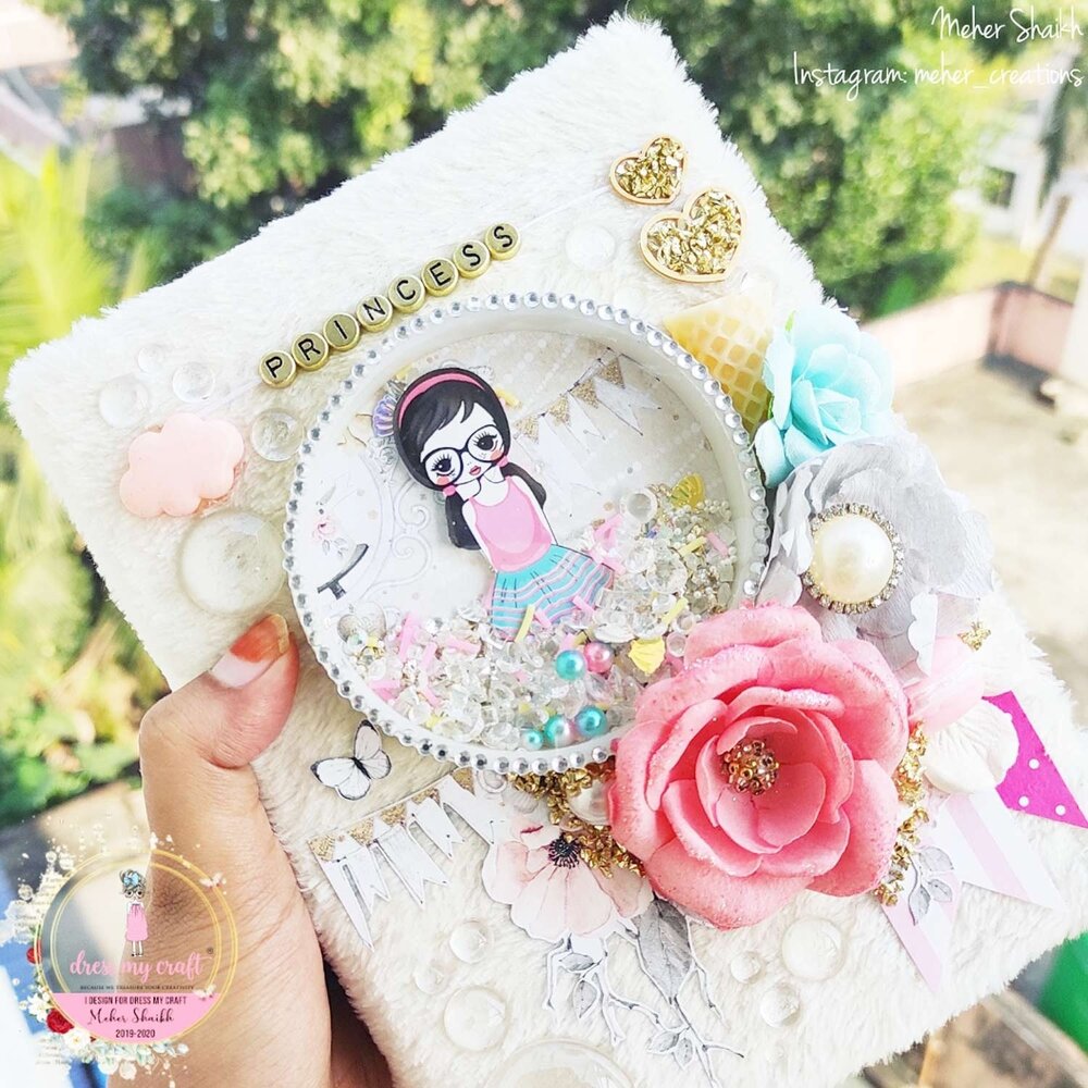 Dress My Craft My Princess 12x12 Inch Paper Pad (DMCPM1134) (OUTLET)