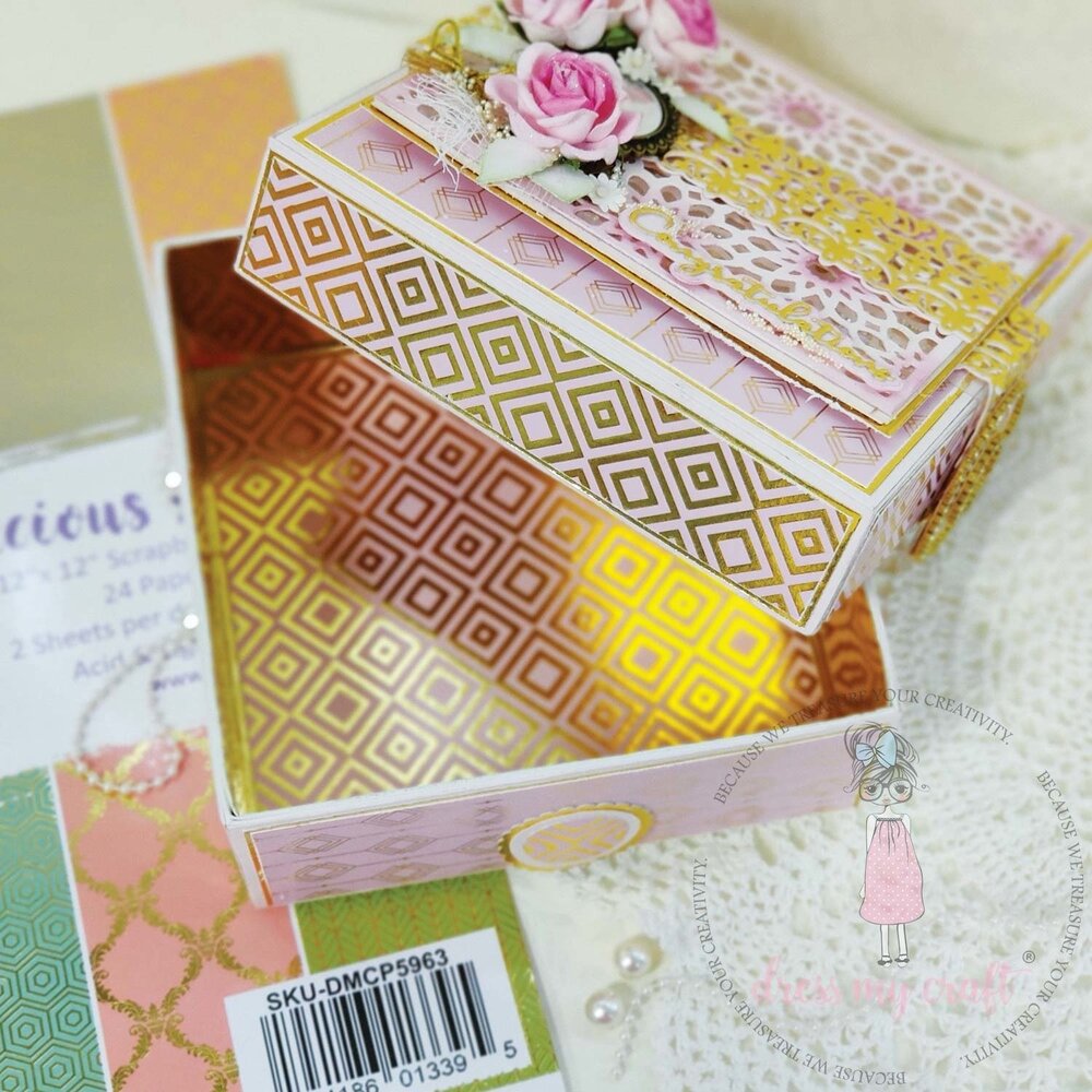 Dress My Craft Precious Pastels 6x6 Inch Paper Pad (DMCP5974) (OUTLET) Dress My Craft Precious Pastels 6x6 Inch Paper Pad (DMCP5974) (OUTLET)