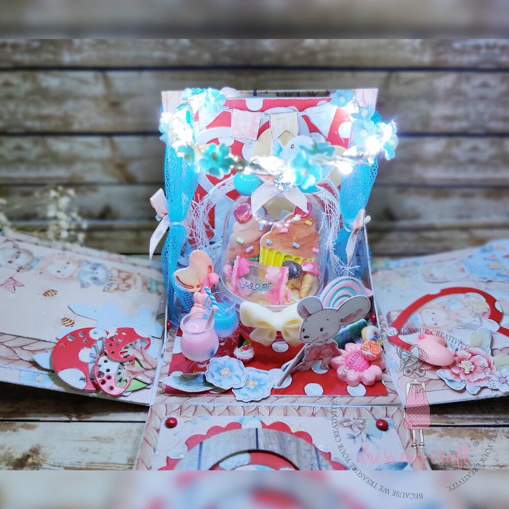 Dress My Craft Kidland 12x12 Inch Paper Pad (DMCP5479) (OUTLET)