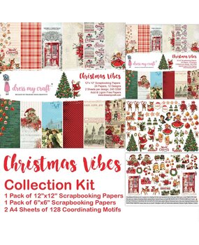 Dress My Craft Christmas Vibes Collection Kit (DMCP5380) (OUTLET)