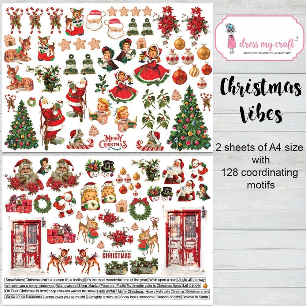 Dress My Craft Christmas Vibes Collection Kit (DMCP5380) (OUTLET)