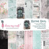 Dress My Craft Dream Door 12x12 Inch Paper Pad (DMCP2839) (OUTLET)