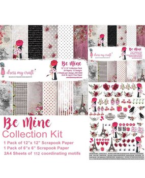 Dress My Craft Be Mine Collection Kit (DMCP2586) (OUTLET)