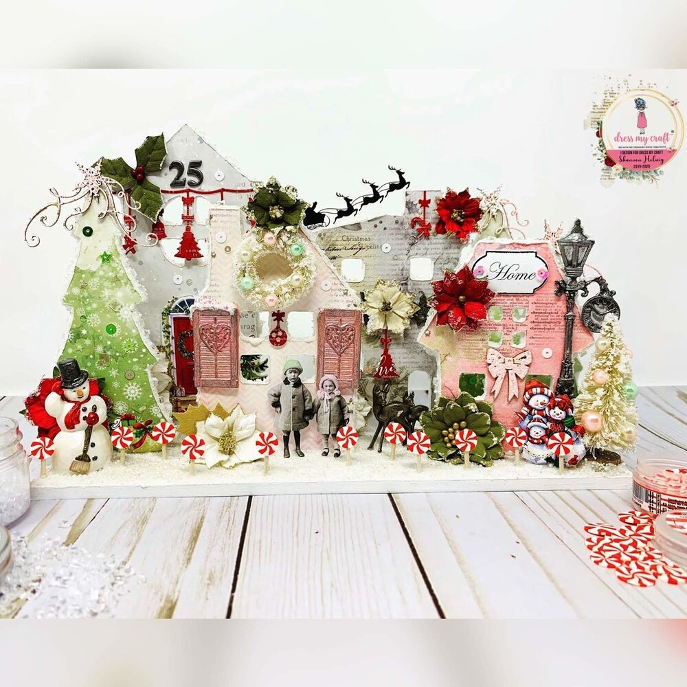 Dress My Craft Christmas Bells 6x6 Inch Paper Pad (DMCP2421) (OUTLET)