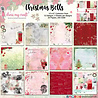 Dress My Craft Christmas Bells 12x12 Inch Paper Pad (DMCP2410) (OUTLET)
