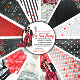 Dress My Craft For You Always 12x12 Inch Paper Pad (DMCP2058) (OUTLET)