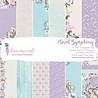 Dress My Craft Floral Symphony 6x6 Inch Paper Pad (DMCP1673) (OUTLET)