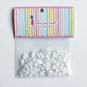 Dress My Craft Droplets Heart Snow White Assorted 8g (DMCFA5178) (OUTLET)