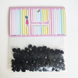 Dress My Craft Droplets Black Heart Assorted 8g (DMCFA5112) (OUTLET)