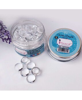 Dress My Craft Droplets Clear Water 5 (50pcs) (DMCFA4859) (OUTLET)