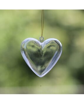 Dress My Craft Plastic Ball Heart 6.5cm (5pcs) (DMCFA4496) (OUTLET)