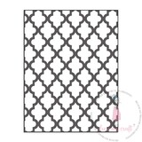 Dress My Craft Embossing Folder Lattic Pattern (DMCEF2280) (OUTLET)