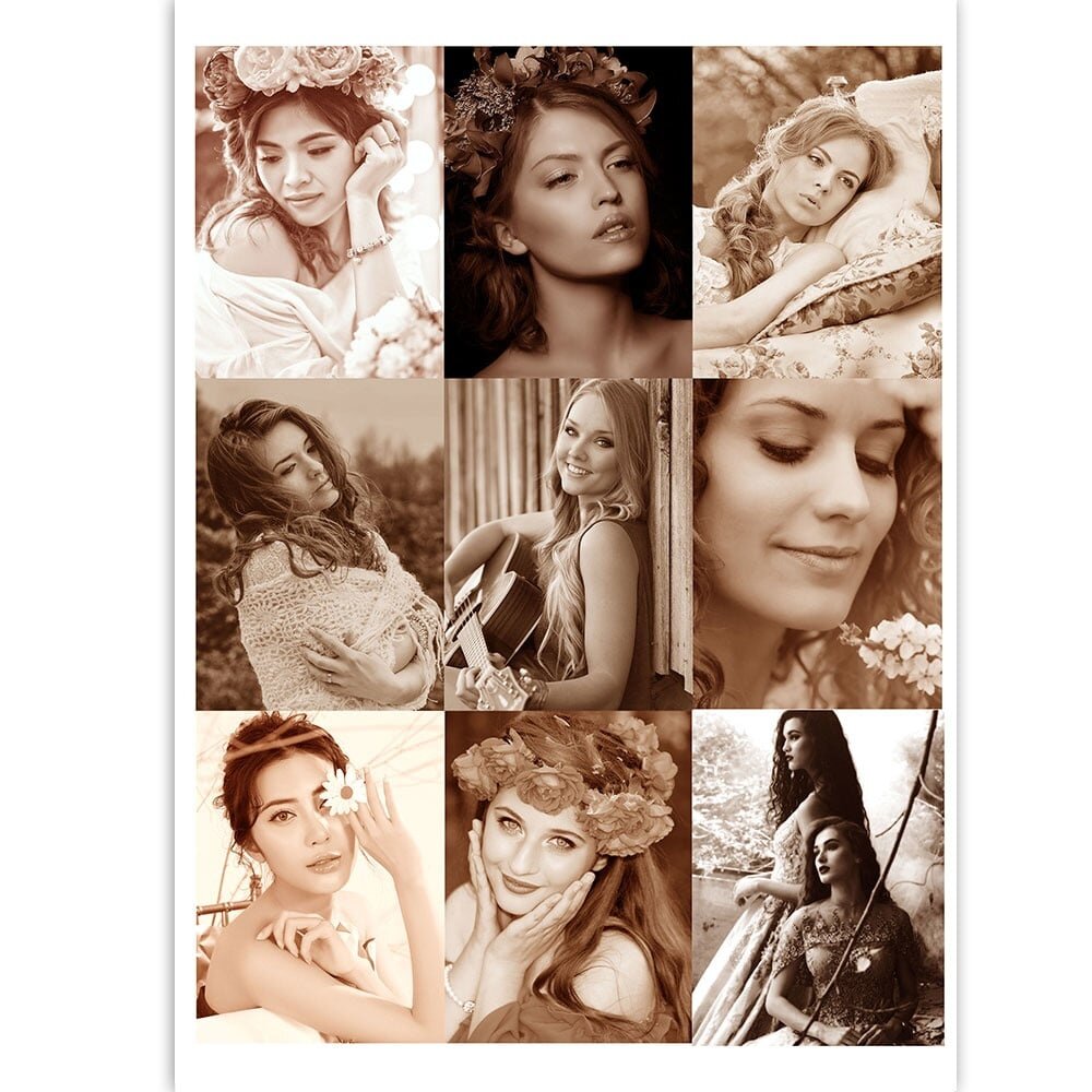 Dress My Craft Transfer Me Vintage Beauty #3 (DMCDP5722) (OUTLET)