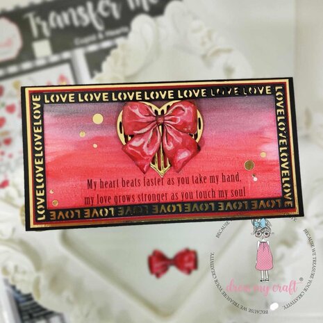 Dress My Craft Transfer Me Cupid & Hearts (DMCDP5656) (OUTLET)