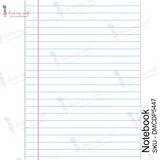 Dress My Craft Transfer Me Notebook (DMCDP5447) (OUTLET)