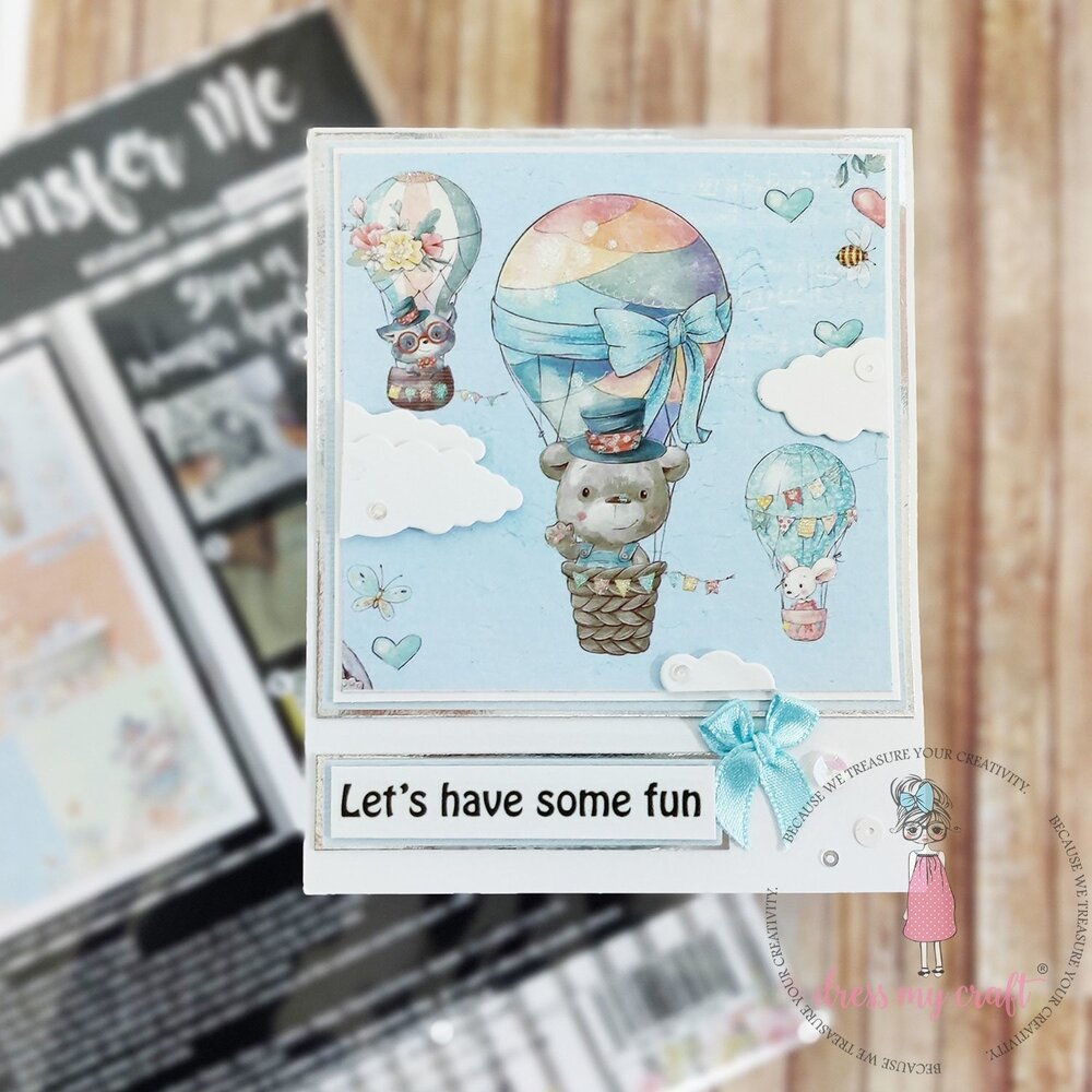 Dress My Craft Transfer Me Kidland Tiles (DMCDP5425) (OUTLET)